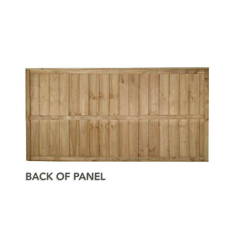 Forest 6' X 3' Pressure Treated Vertical Closeboard Fence Panel (1.83m X 0.92m) 7 Forest 6' X 3' Pressure Treated Vertical Closeboard Fence Panel (1.83m X 0.92m) - Image 5