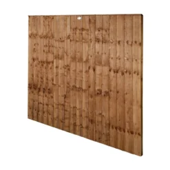 Forest 6' X 5' Brown Pressure Treated Vertical Closeboard Fence Panel (1.83m X 1.52m) -Zen Gardenia Sales vbp65brptr 3 1