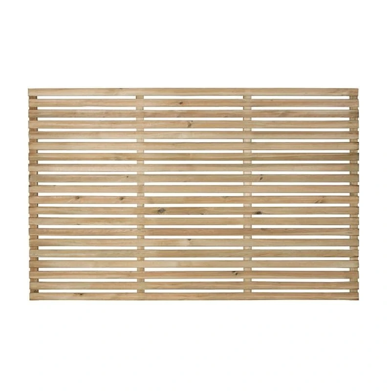 Forest 6' X 4' Pressure Treated Contemporary Slatted Fence Panel (1.8m X 1.2m) 3 Forest 6' X 4' Pressure Treated Contemporary Slatted Fence Panel (1.8m X 1.2m)