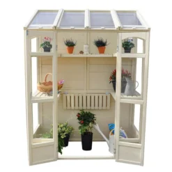 5'x2' Forest Victorian Tall Wall Greenhouse (1.5x0.6m) -Zen Gardenia Sales victghhd 3