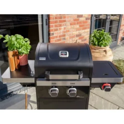 Norfolk Grills Vista 200 Burner Gas BBQ Grill -Zen Gardenia Sales vista200 sb grill feature2 min