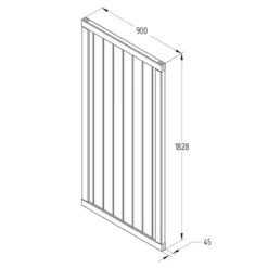 6x3 Forest Pressure Treated Vertical Tongue & Groove Gate -Zen Gardenia Sales vtgg63 6x3 forest pressure treated vertical tongue groove gate drawing
