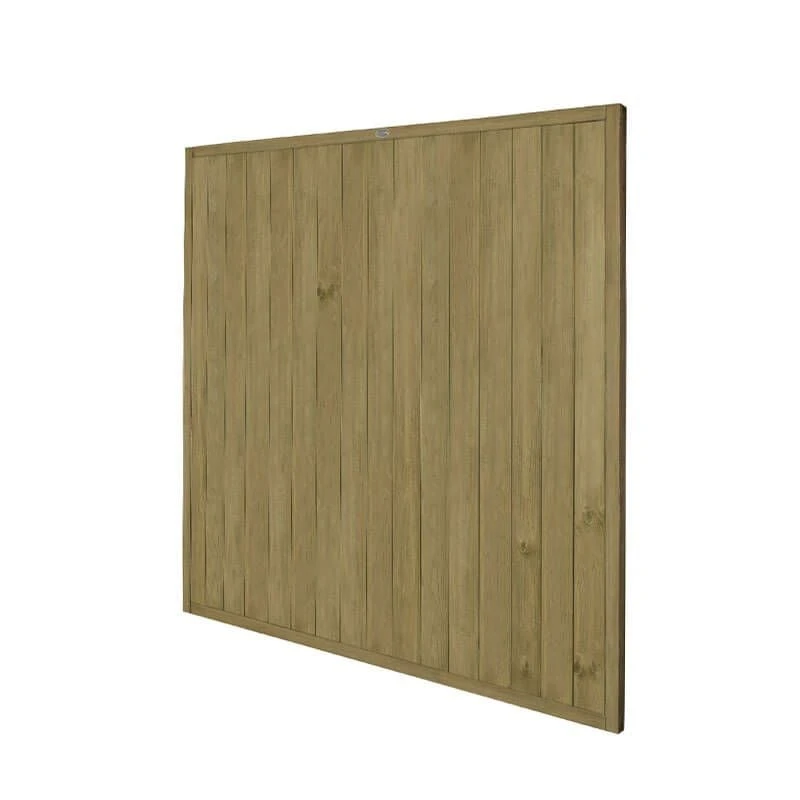 Forest 6' X 6' Pressure Treated Vertical Tongue And Groove Fence Panel (1.83m X 1.83m) 6 Forest 6' X 6' Pressure Treated Vertical Tongue And Groove Fence Panel (1.83m X 1.83m) - Image 4