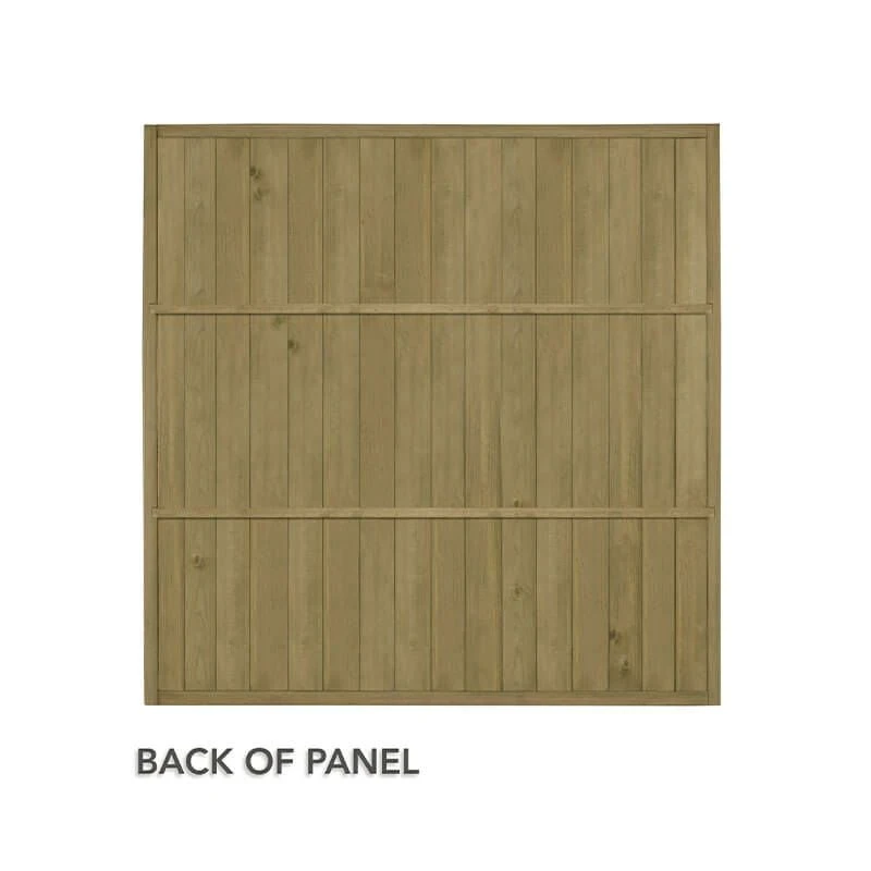 Forest 6' X 6' Pressure Treated Vertical Tongue And Groove Fence Panel (1.83m X 1.83m) 7 Forest 6' X 6' Pressure Treated Vertical Tongue And Groove Fence Panel (1.83m X 1.83m) - Image 5