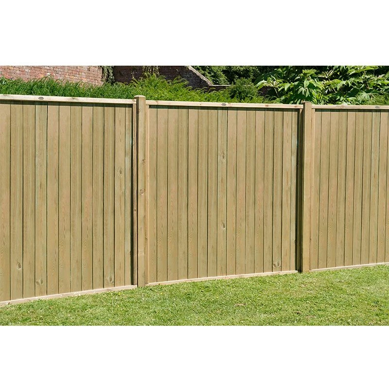 Forest 6' X 6' Pressure Treated Vertical Tongue And Groove Fence Panel (1.83m X 1.83m) 8 Forest 6' X 6' Pressure Treated Vertical Tongue And Groove Fence Panel (1.83m X 1.83m) - Image 6