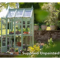 3' X 4' Forest Victorian Walkaround Greenhouse With Auto Vent (0.9 X 1.2m) -Zen Gardenia Sales wrghav forest victorian walkaround greenhouse with auto vent insitu5 min 1